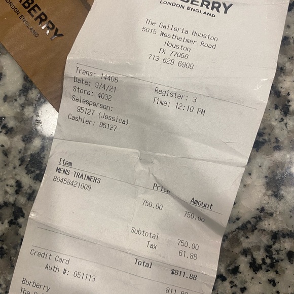 Burberry sneakers - Picture 9 of 10